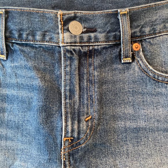 Levis Denim Mini Skirt   size 28 - Picture 3 of 10